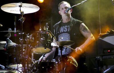 Randy Ebright, baterista de Molotov, es uno de los artistas que actuarán hoy en el nuevo bar.