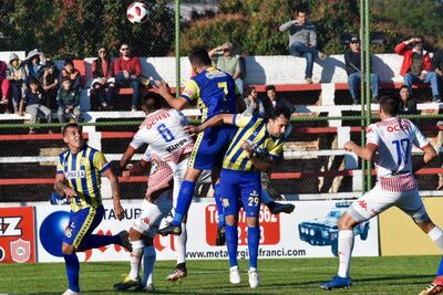 Imágenes del partido.