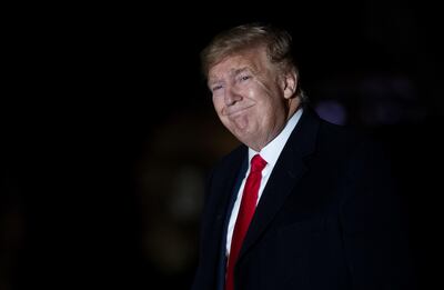 Donald Trump, presidente de los Estados Unidos.