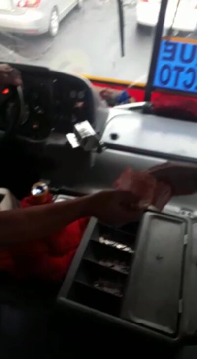 Transporte público.