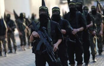 Militantes de la Yihad Islámica en Gaza. (Imagen de archivo, EFE).