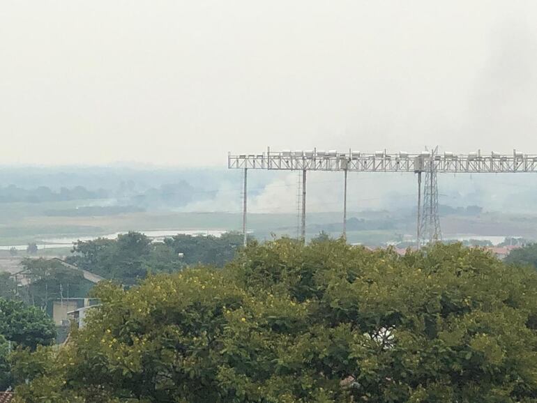 Hubo varios reportes de humareda por incendios