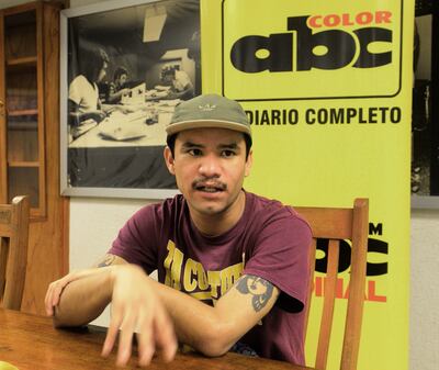 Nicolás Domínguez ha sido convocado por la Bienal de Curitiba para exponer dentro del circuito universitario.