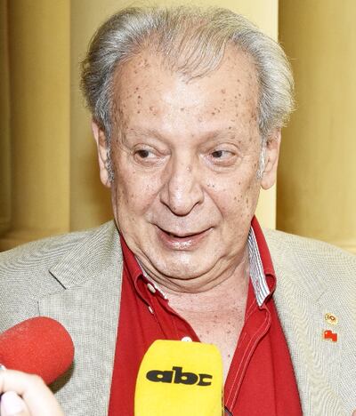 Juan Carlos “Calé” Galaverna, senador (ANR, Añetete). El legislador visitó ayer al presidente Mario Abdo en Palacio.