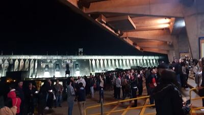 La central hidroeléctrica recibió a 12.697 visitas.