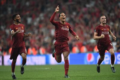 Liverpool ganó la Supercopa de Europa.