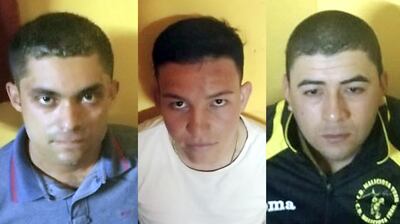 Sicarios detenidos por asesinato en Yby Yaú.