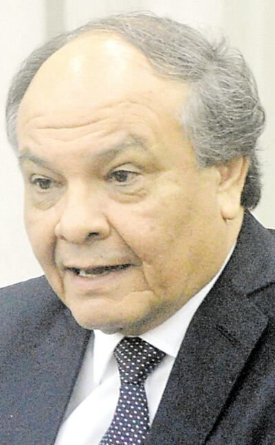 Juez Arnulfo Arias, presidente en ejercicio del tribunal.