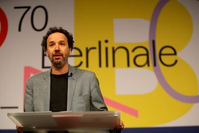 El nuevo director artístico de la Berlinale internacional, Carlo Chatrian.