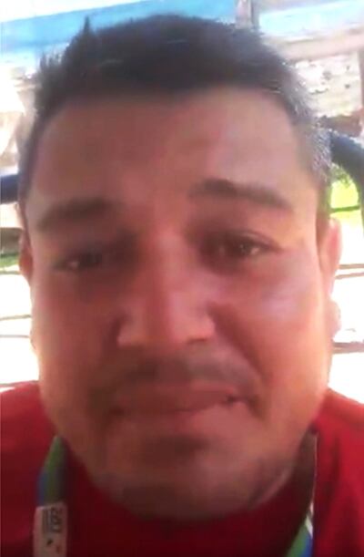 José Rodrigo Franco Aponte, víctima fatal.