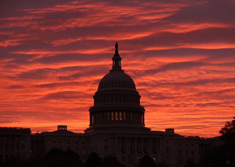 El Capitolio de Estados Unidos en Washington.