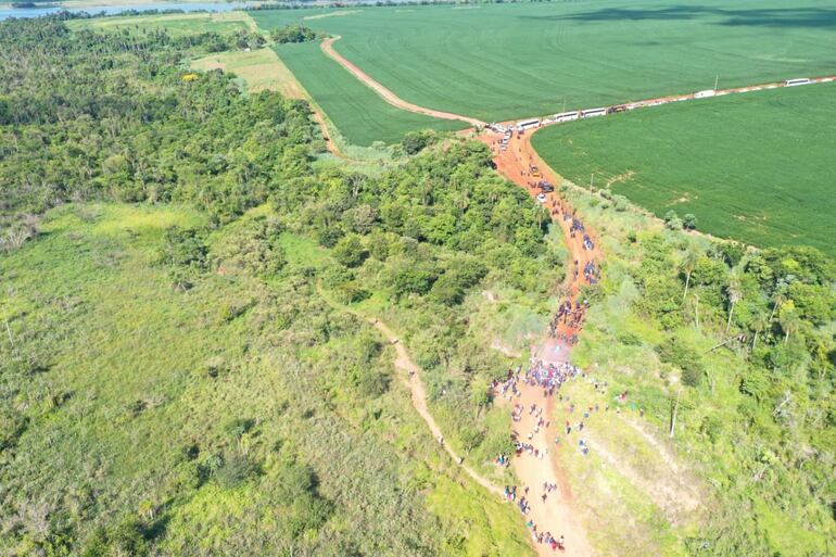 Los labriegos indicaron que tienen muchos cultivos en la zona.