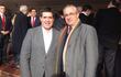 José Sebastián “Nené” Burró Franco y el expresidente de la República Horacio Cartes.