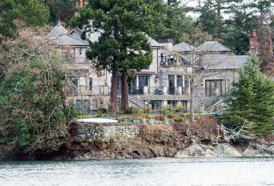 Vista de la residencia de Harry y Meghan en el vecindario de Deep Cove, los nuevos vecinos del barrio tienen entusiasmados a los demás.