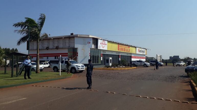 El control se realizan en la línea internacional.