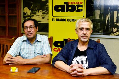 Víctor Rodríguez, director del Ballet Nacional, y el coreógrafo español Ramón Oller brindaron detalles sobre la nueva puesta de la compañía: “Bienvenidos al Jardín del Pantanal”.