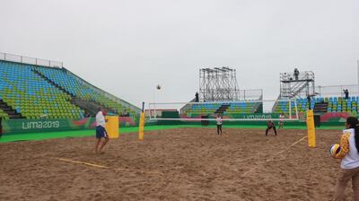 Juegos Panamericanos Lima 2019 Patricia Caballero Michelle Valiente Vóley Playa Francismar Garrido