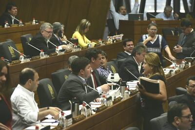 Sesión de la Cámara de Diputados de este miércoles.