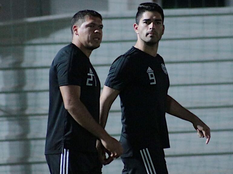 José Leguizamón, Brian Montenegro, Olimpia.