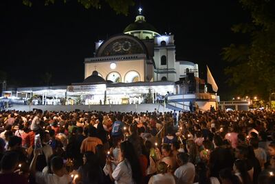 Toda la jornada religiosa en imágenes desde Caacupé.