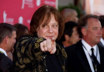 Eddie Money durante la entrega de los Academy of Country Music Awards, en 2008.