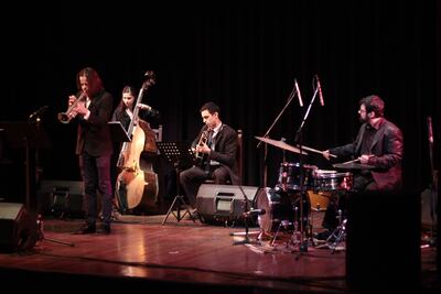 Integrantes del CCPA Jazz Quintet.