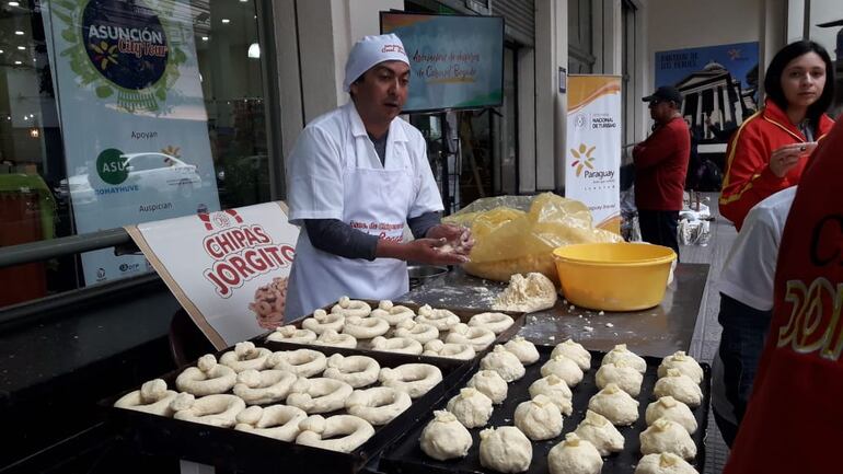 Festejan el “Día Nacional de nuestra chipa” sobre Palma
