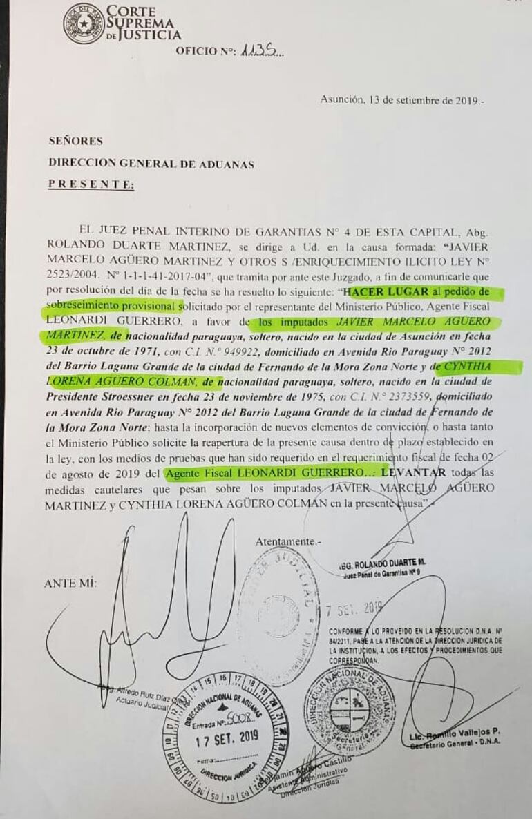 Sobreseen a “magos aduaneros” por supuesta falta de pruebas