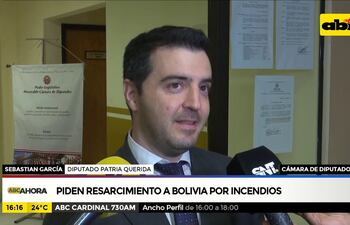 Piden resarcimiento a Bolivia por incendios