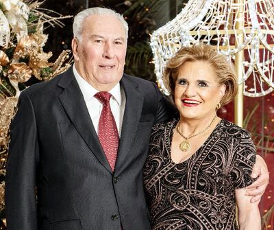 César Benítez Bogado y Virginia Brizuela de Benítez fueron los anfitriones.