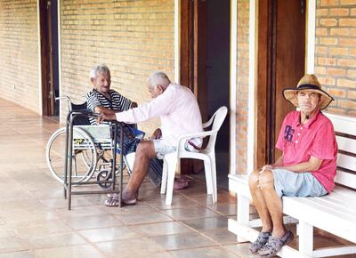 Las amplias  instalaciones del hogar de ancianos están bien cuidadas y limpias.