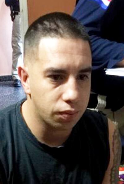 Wilson Arrellano, detenido ayer a la mañana.
