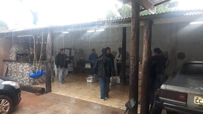 El allanamiento se ejecutó esta mañana en Pedro Juan Caballero.