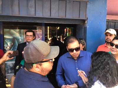 El intendente Miguel Prieto y concejales municipales encabezan el procedimiento.