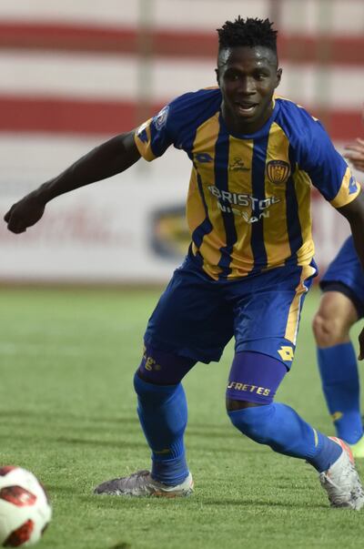 Yeiber Murillo, delantero venezolano de Luqueño  que jugará de local frente  a Libertad en el estadio Luis Salinas de Itauguá.