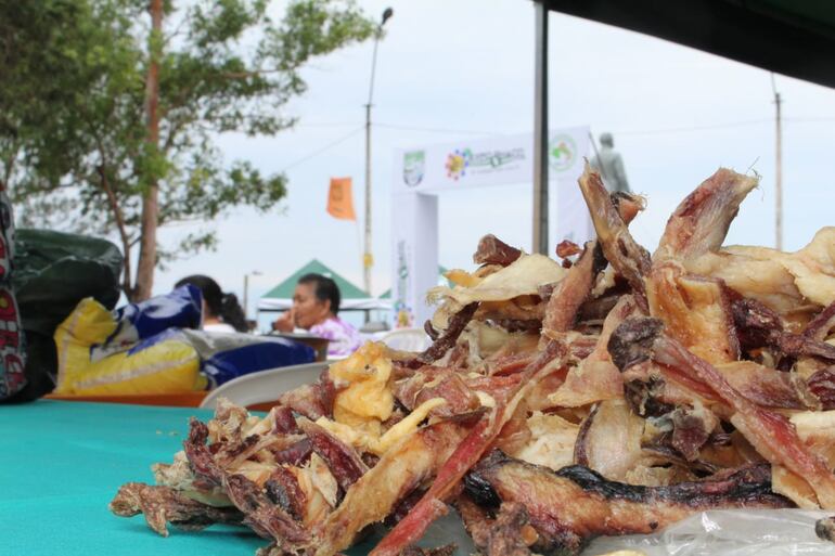 La cecina es carne seca, muy popular en el Chaco.