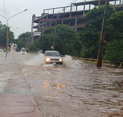 LLuvia en CDE