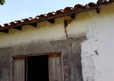 En la Escuela Andrés Rodríguez urge una refacción total del techo, paredes y la parte eléctrica.
