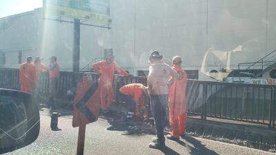 Lento avance de obras en Madame Lynch.