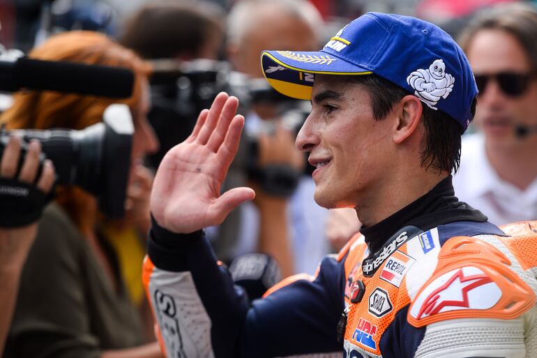 Marc Márquez conquistó la pole y partirá primero el domingo en el Gran Premio de Austria.