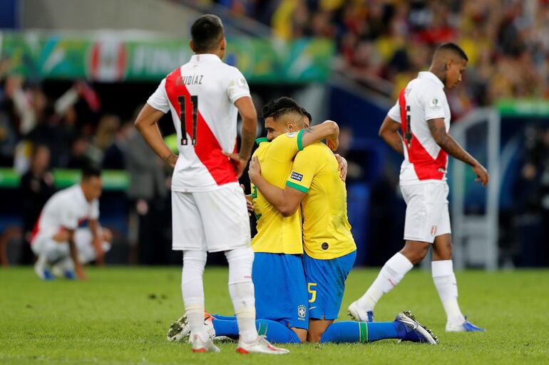 Brasil superó a Perú en los dos duelos en los cuales se enfrentaron en la reciente Copa América.