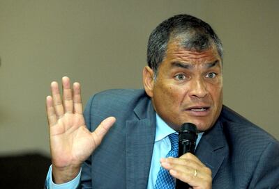 El expresidente ecuatoriano Rafael Correa es juzgado en su país por presunta financiación ilegal de campaña.
