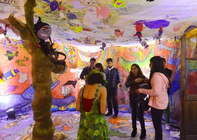 La “Cupilla Siestina”, instalada en la cúpula del Museo de Bellas Artes, rindió un homenaje al fallecido artista Ricardo Migliorisi.