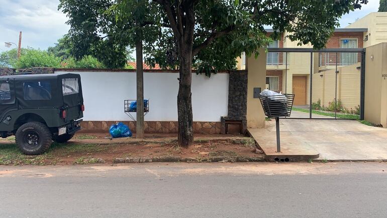 Basuras que no fueron recolectadas en Luque.