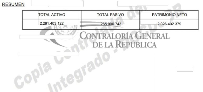 La declaración se presentó el 18 de julio de 2019.