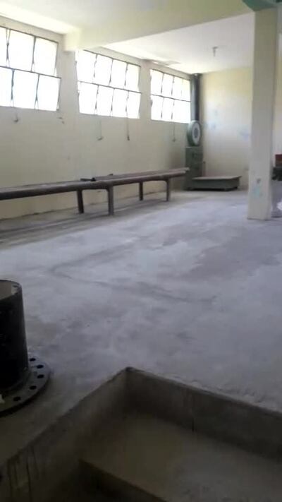 Imágenes de la planta de tratamiento de Essap, supuestamente sin insumos para tratar el agua en Villarrica.