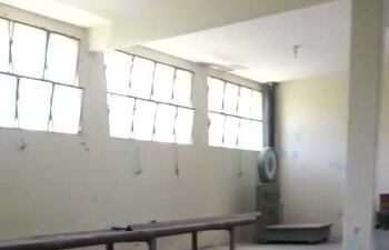 Imágenes de la planta de tratamiento de Essap, supuestamente sin insumos para tratar el agua en Villarrica.