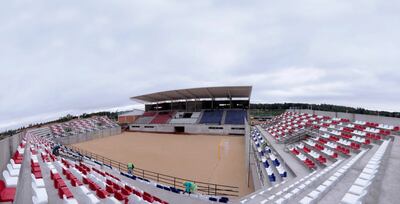 Estadio, Fútbol Playa, Mundial Paraguay 2019.