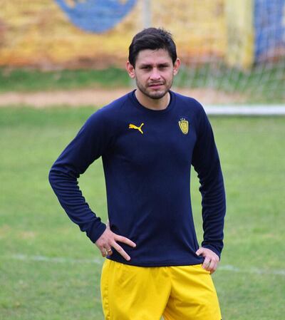 Luis Neri Caballero se acopló al Sportivo Luqueño este lunes.