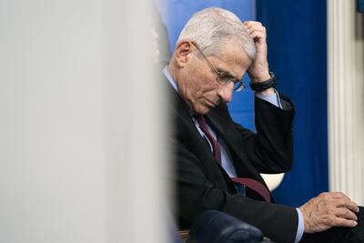 Anthony Fauci, director del Instituto Nacional de Alergias y Enfermedades Infecciosas de los Estados Unidos.